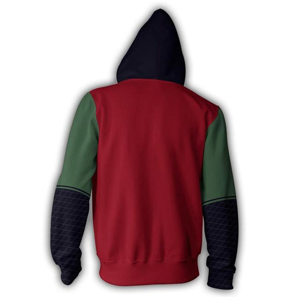 Naruto Hoodie- Jiraiya Sensei Zip Up Hoodie CSOS105 - cosplaysos