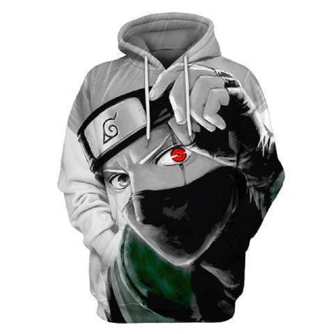 Naruto Hoodie - Hatake Kakashi Pullover Hoodie CSOS109 - cosplaysos