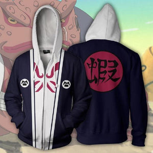 Naruto Hoodies - Gamabunta Zip Up Hoodie - cosplaysos
