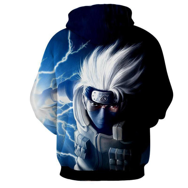 Naruto Hoodie - Kakashi Pullover Hoodie - cosplaysos