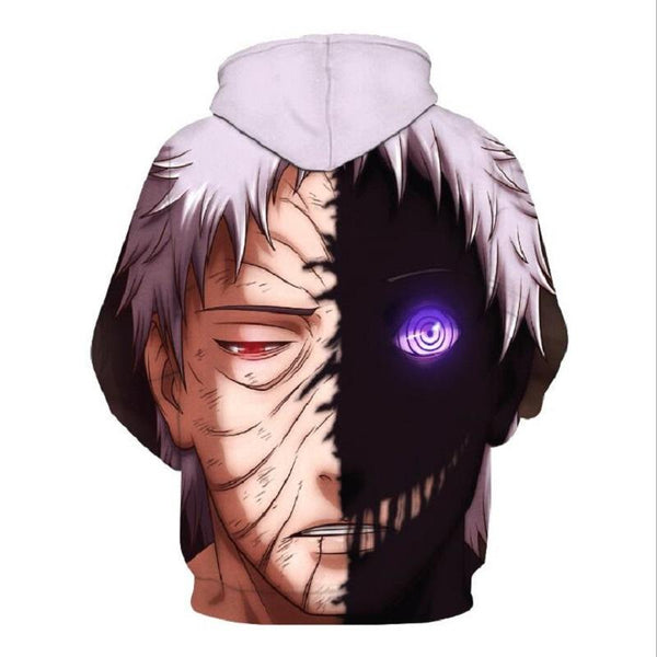 Naruto Hoodie - Uchiha Obito Pullover Hoodie - cosplaysos