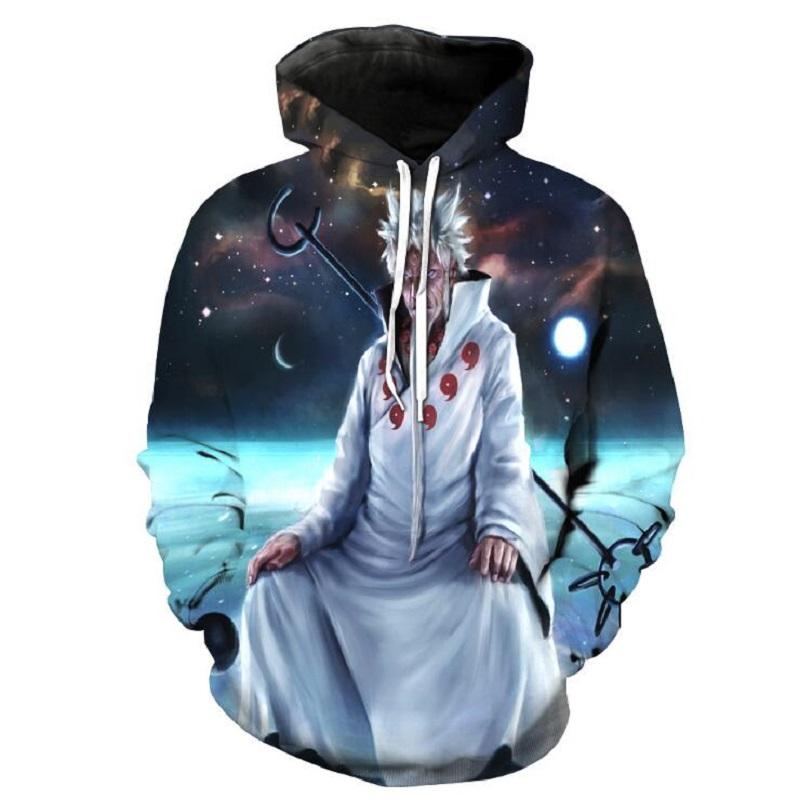 Naruto Hoodie - Ōtsutsuki Hagoromo Pullover Hoodie - cosplaysos