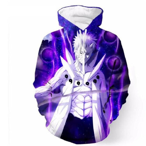 Naruto Hoodie - Uchiha Obito Pullover Hoodie - cosplaysos