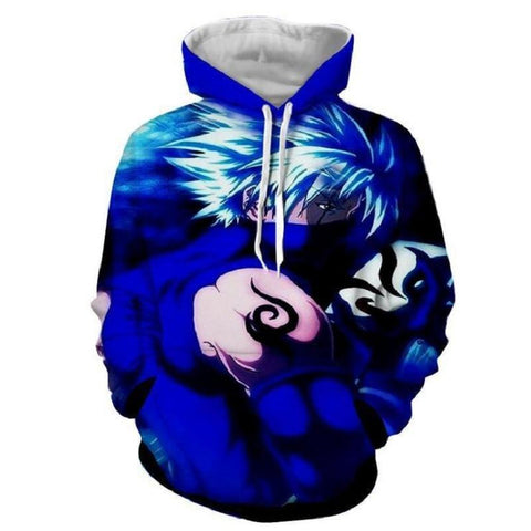 Naruto Hoodie - Kakashi Pullover Hoodie - cosplaysos