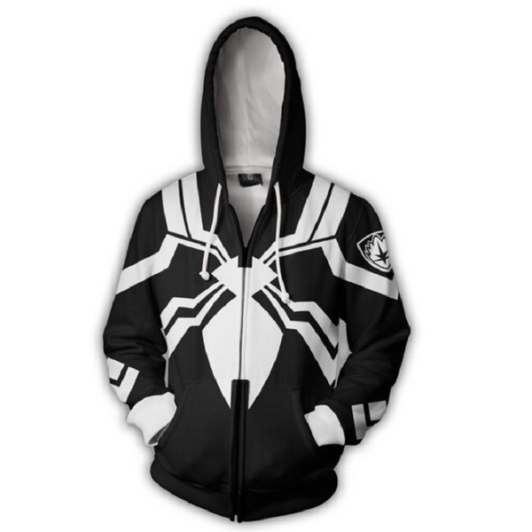 Venom Hoodies - Venom Space Knight Cosplay Zip Up Hoodie CSOS151 - cosplaysos