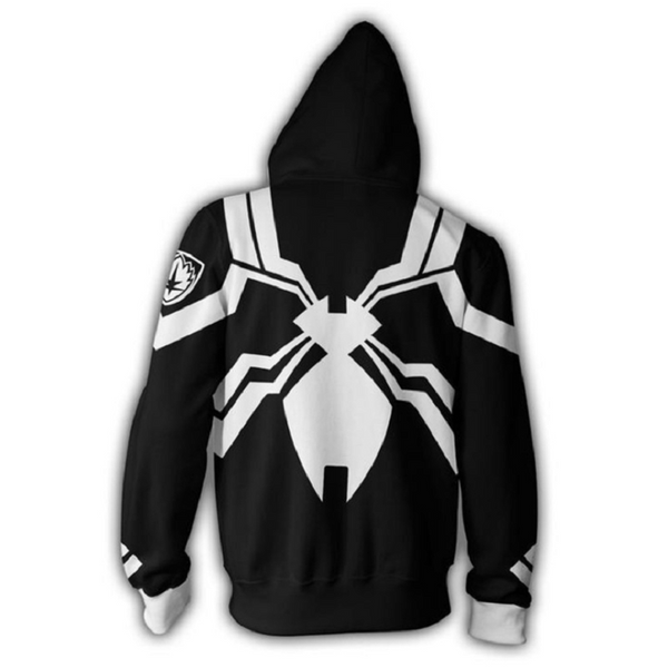Venom Hoodies - Venom Space Knight Cosplay Zip Up Hoodie CSOS151 - cosplaysos