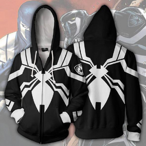 Venom Hoodies - Venom Space Knight Cosplay Zip Up Hoodie CSOS151 - cosplaysos