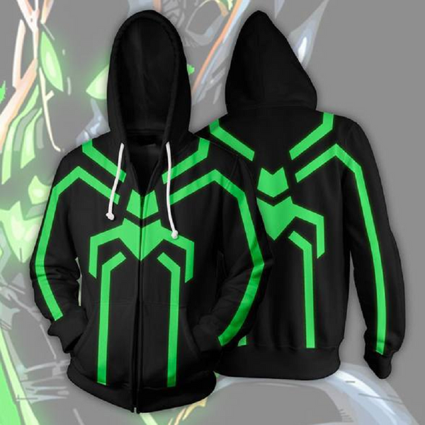 Avengers Hoodie - Spider-Man Zip Up Hoodie CSOS152 - cosplaysos