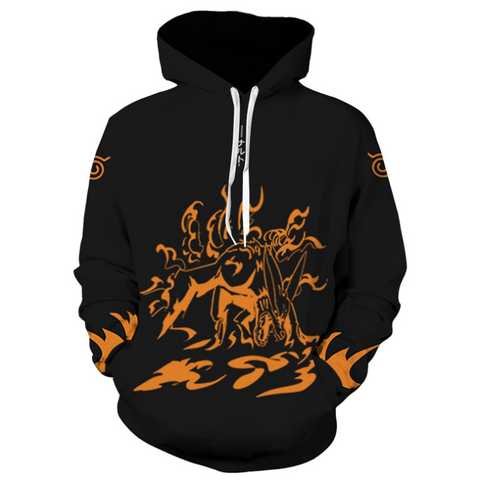 Naruto Hoodie - Hokage Ninjia Pullover Hoodie CSOS198 - cosplaysos