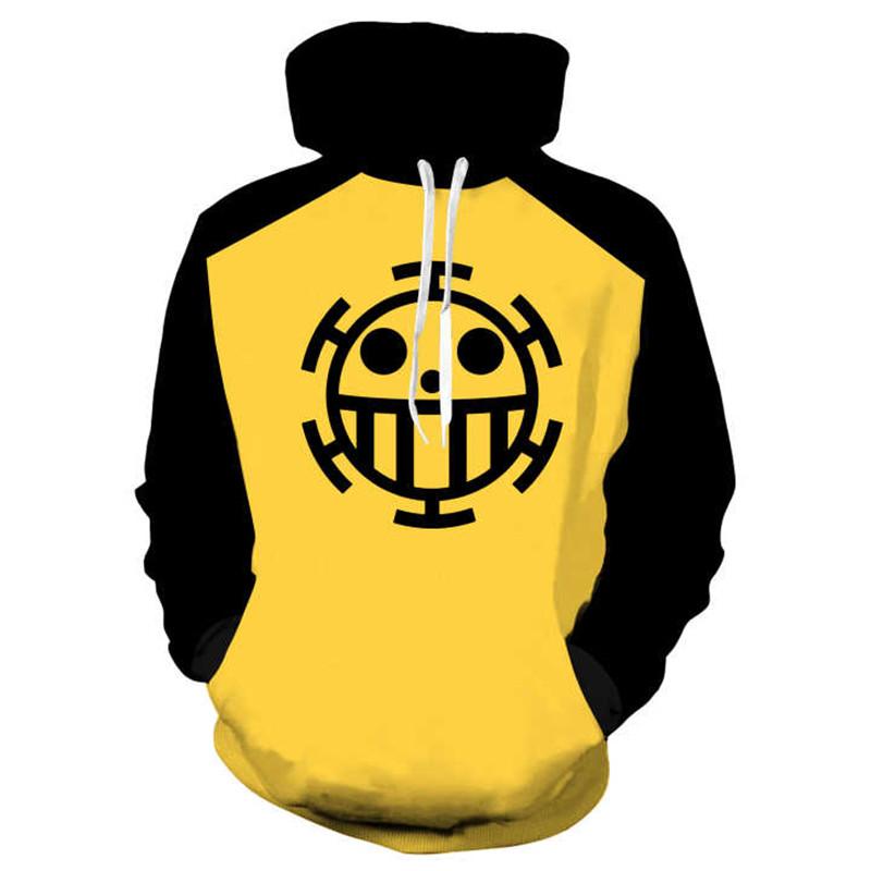 One Piece Hoodie - Trafalgar Law Pullover Hoodie CSOS309 - cosplaysos