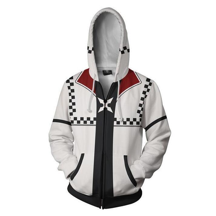 Kingdom hearts roxas hoodie sales