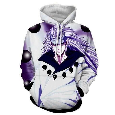 Naruto Hoodie - Madara Pullover Hoodie - cosplaysos