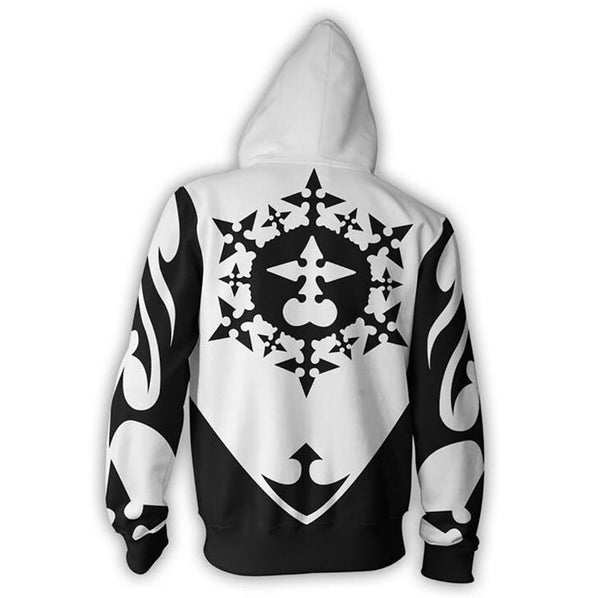 Kingdom Hearts Hoodie - Xemnas Zip Up Hoodie CSOS317 - cosplaysos