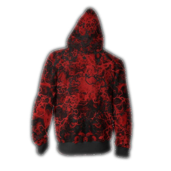 Spider-Man Hoodie - Venom vs. Carnage Zip Up Hoodie CSOS502 - cosplaysos