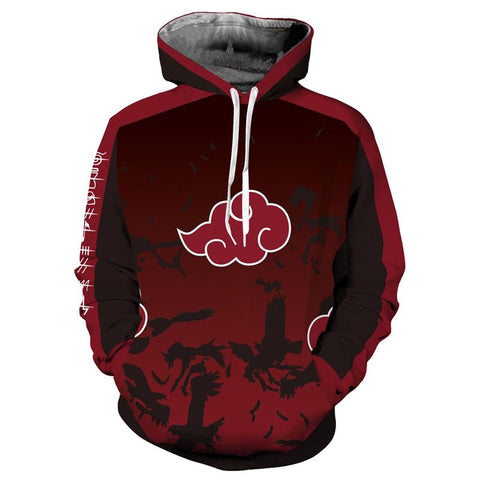 Naruto Hoodie - Akatsuki Pullover Hoodie CSOS509 - cosplaysos