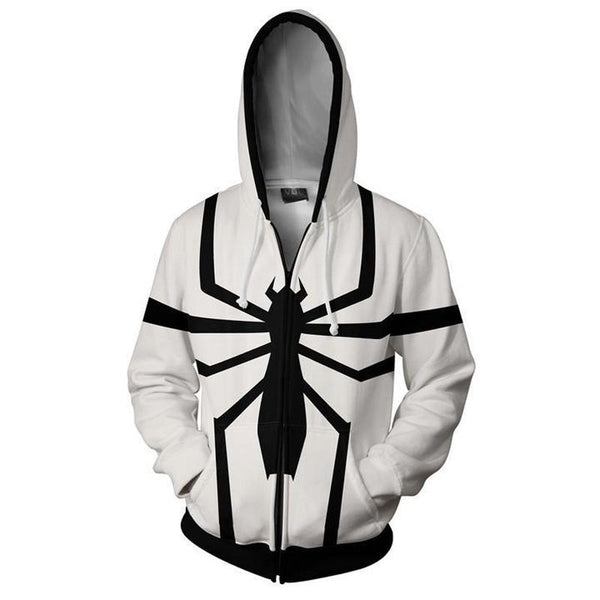 Spider-Man Hoodie - Anti Venom Zip Up Hoodie CSOS511 - cosplaysos