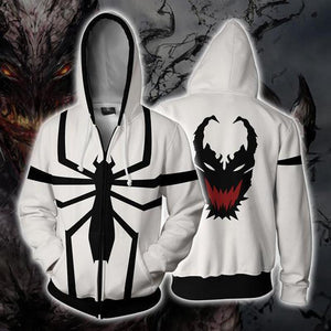 Spider-Man Hoodie - Anti Venom Zip Up Hoodie CSOS511 - cosplaysos