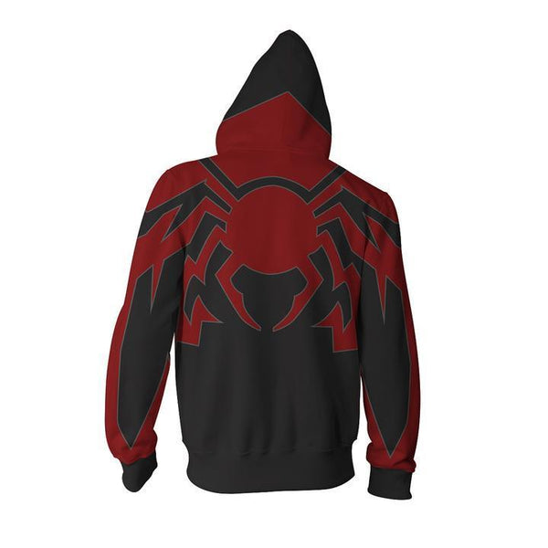 Spider-Man Hoodie - The Avengers Zip Up Hoodie CSOS565 - cosplaysos