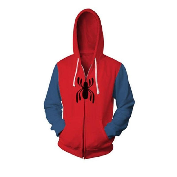 Spider-Man Hoodie - Homecoming Zip Up Hoodie CSOS566 - cosplaysos