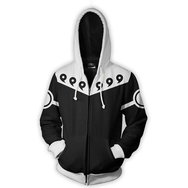 Naruto Hoodie - Rikudou Sennin Mode Black Hoodie CSOS575 - cosplaysos