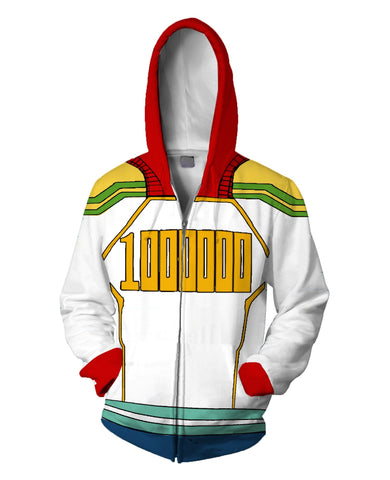 My Hero Academia Hoodie - Boku Zip Up Hoodie CSOS576 - cosplaysos