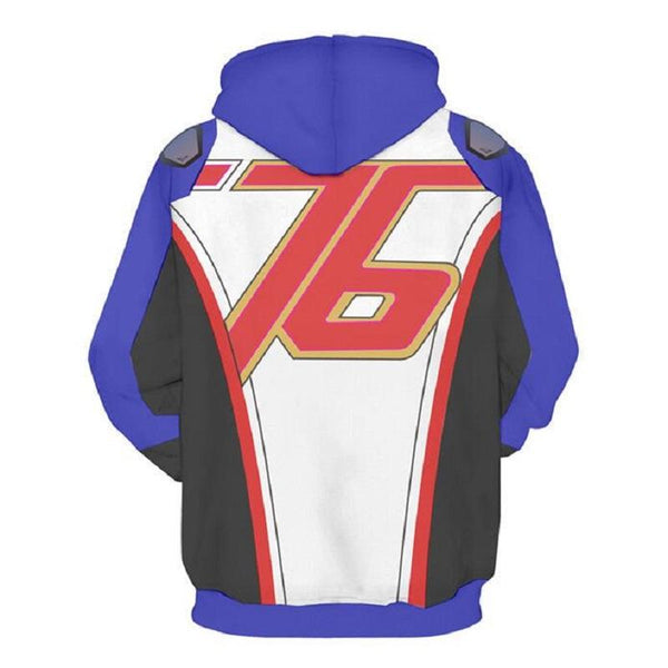 Overwatch Hoodie - Soldier 76 Pullover Hoodie CSOS601 - cosplaysos