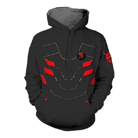 Overwatch Hoodie - Genji Pullover Hoodie CSOS603 - cosplaysos