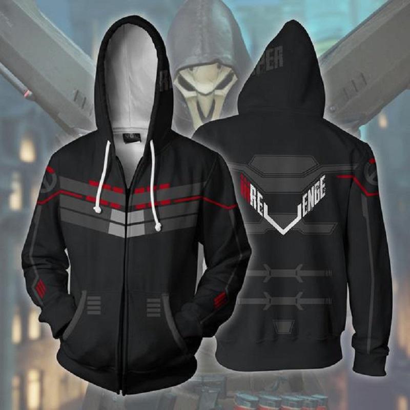 Overwatch Hoodie - Bleach Zip Up Hoodie CSOS608 - cosplaysos