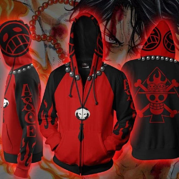 Ace hoodie one piece online