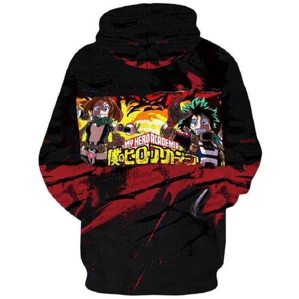 My Hero Academia Hoodie - Pullover Hoodie CSOS624 - cosplaysos