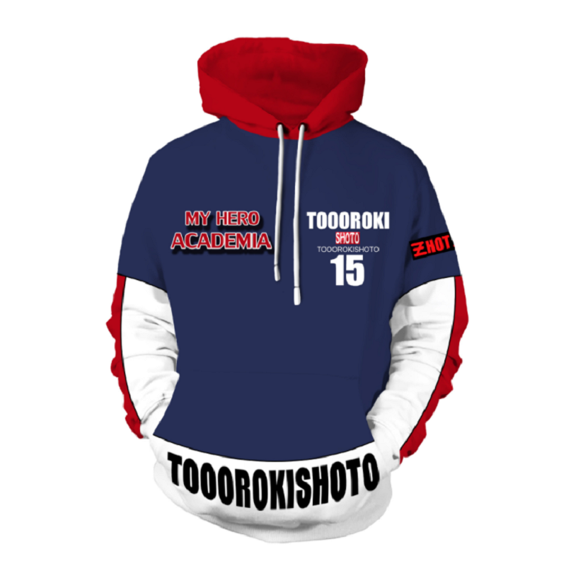 My Hero Academia Hoodie - Shoto Pullover Hoodie CSOS801 - cosplaysos