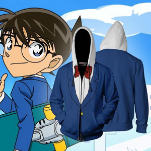 Detective Conan Hoodie - Zip Up Hoodie CSOS803 - cosplaysos