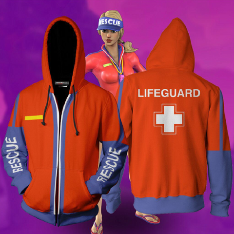 Fortnite Hoodie - Zip Up Hoodie CSOS805 - cosplaysos