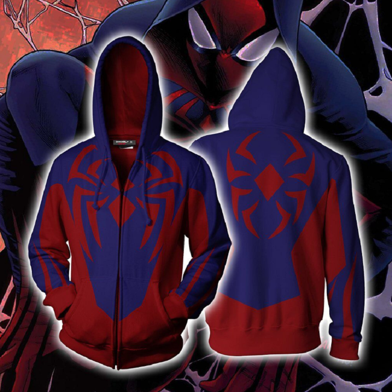 Avengers Spider-Man Hoodie - Zip Up Hoodie CSOS810 - cosplaysos