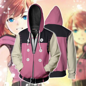 Kingdom Hearts Hoodie - Zip Up Hoodie CSOS816 - cosplaysos