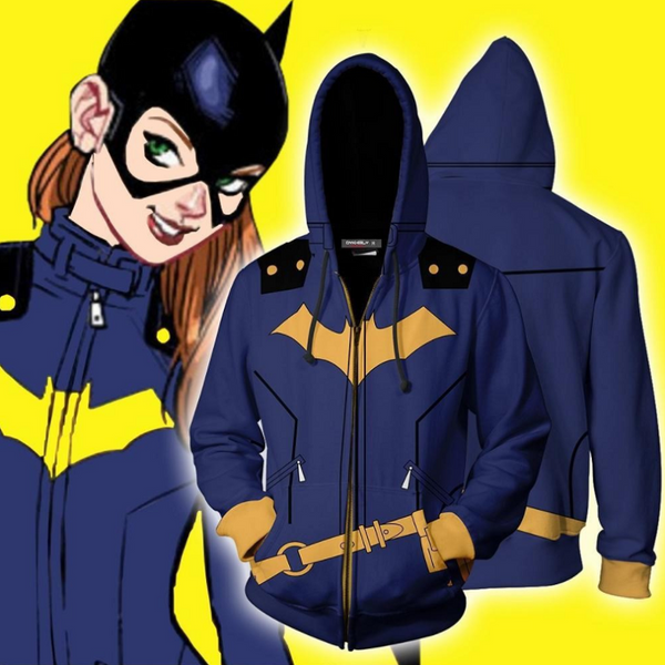 Batman Zip Up Hoodie CSOS819 - cosplaysos
