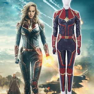 Captain Marvel Carol Danvers Cosplay Costume CSOS855 - cosplaysos