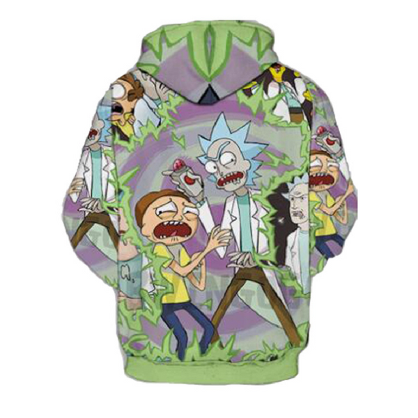 Rick and Morty Pullover Hoodie CSOS857 - cosplaysos