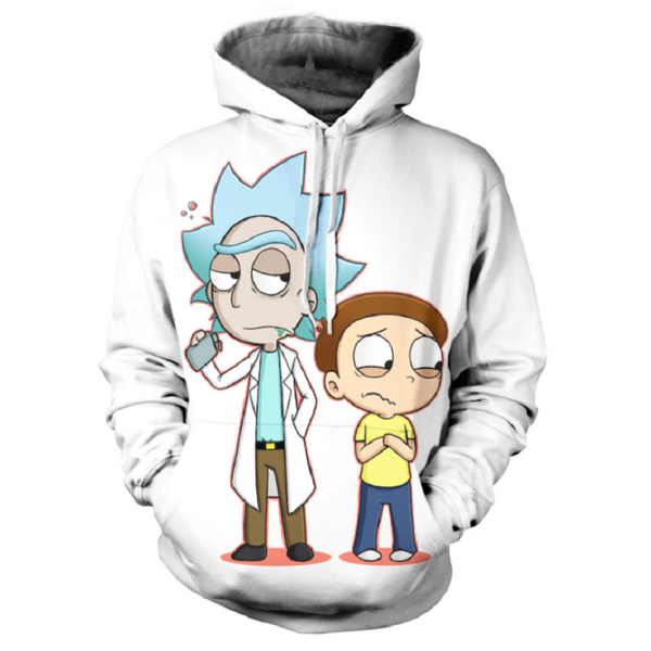 Rick and Morty Pullover Hoodie CSOS861 - cosplaysos