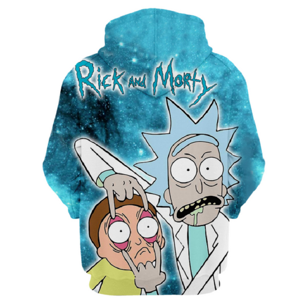Rick and Morty Pullover Hoodie CSOS862 - cosplaysos