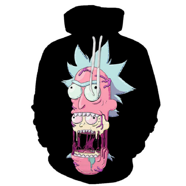 Rick and Morty Pullover Hoodie CSOS863 - cosplaysos