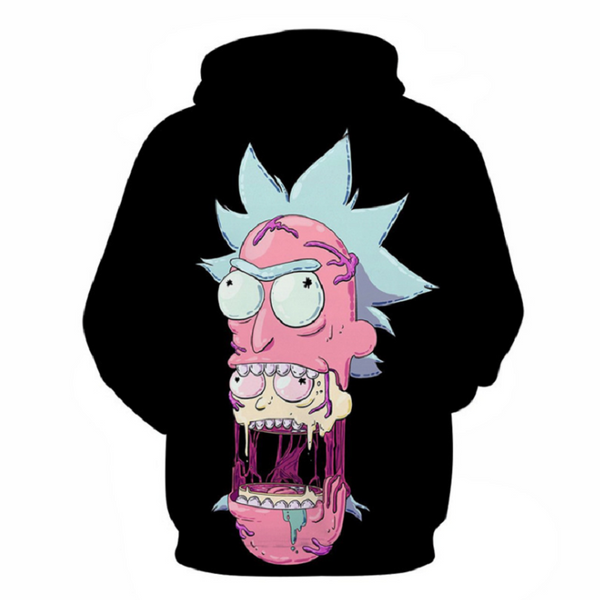 Rick and Morty Pullover Hoodie CSOS863 - cosplaysos