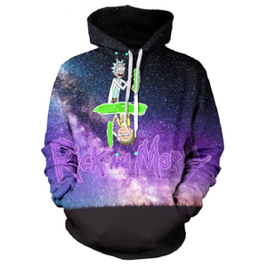 Rick and Morty Pullover Hoodie CSOS864 - cosplaysos