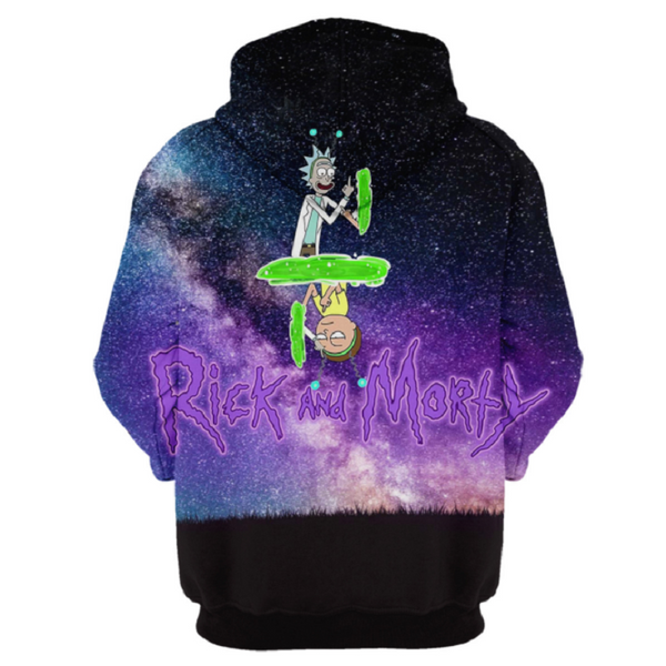 Rick and Morty Pullover Hoodie CSOS864 - cosplaysos