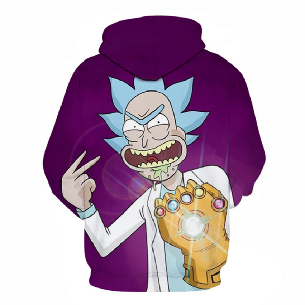 Rick and Morty Pullover Hoodie CSOS865 - cosplaysos