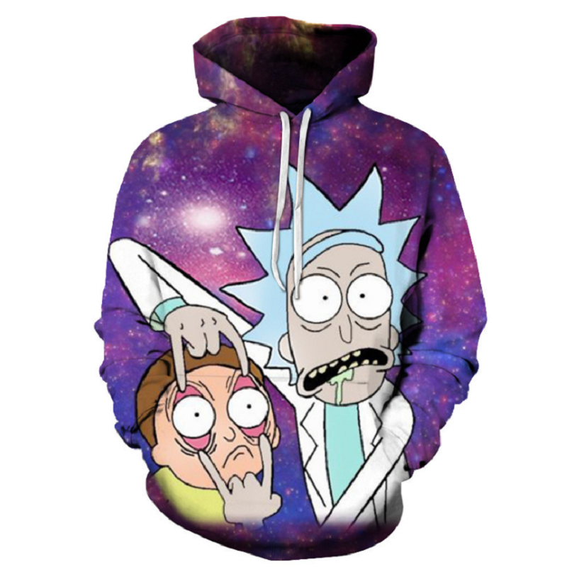 Rick and Morty Pullover Hoodie CSOS870 - cosplaysos