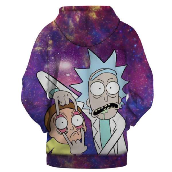 Rick and Morty Pullover Hoodie CSOS870 - cosplaysos