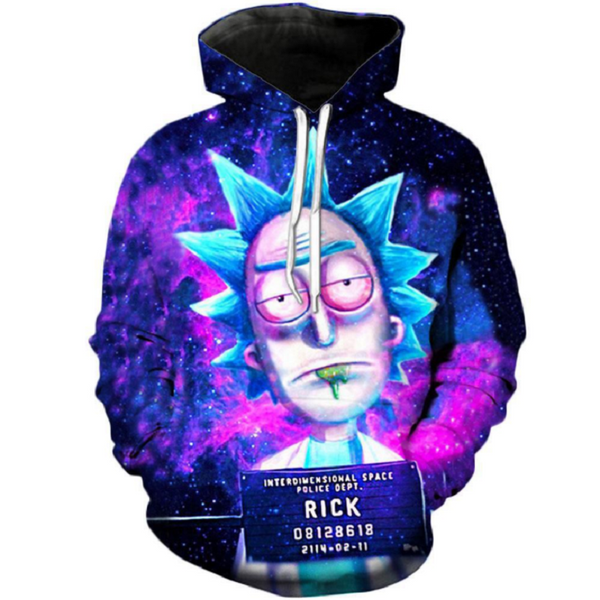 Rick and Morty Pullover Hoodie CSOS873 - cosplaysos