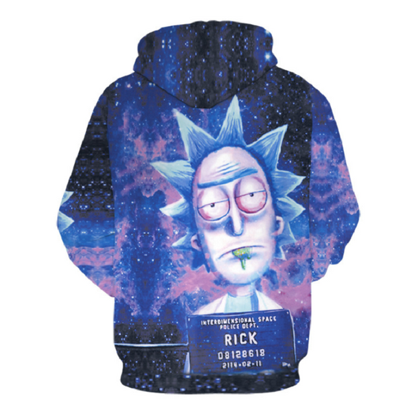 Rick and Morty Pullover Hoodie CSOS873 - cosplaysos