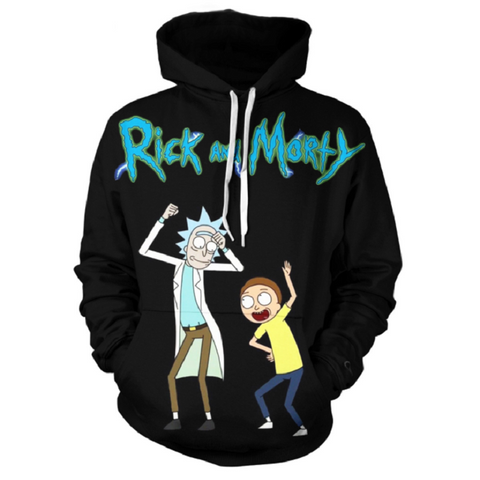 Rick and Morty Pullover Hoodie CSOS878 - cosplaysos